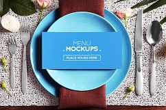 Reserve Card, Menu Mockups Product Image 12