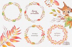 Autumn watercolor collection Product Image 4