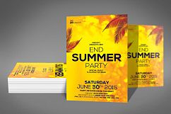 Summer End Party Flyer Product Image 2