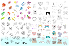 Doodles Cliparts Bundles Product Image 1