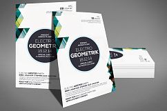 Electro Geomatrik Flyer Product Image 3