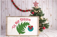 'Tis the Season - Christmas SVG Cut File - DXF PNG EPS JPG Product Image 3