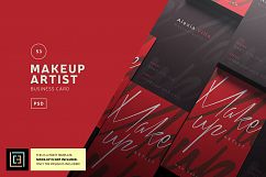 Makeup Artist Business Card - BC053 Product Image 1