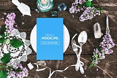 Reserve Card, Menu Mockups Product Image 4