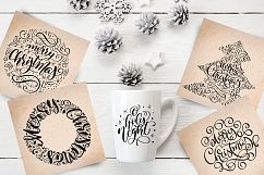 Christmas Lettering Phrases Product Image 4