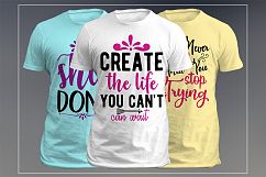 12 Motivational Quotes SVG Design Bundle Vol 1 Product Image 2