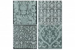 Chalkboard Wedding Digital Paper - Elegant Lace / Damask Product Image 3