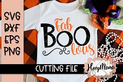 Fab Boo Lous- Halloween SVG Cutting File Product Image 1