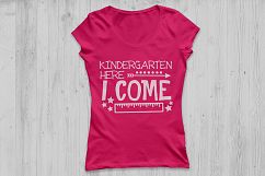 kindergarten here I come svg, kindegarten svg, school svg. Product Image 2