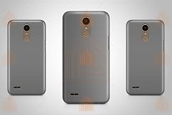 LG K10 2017 Case Design Mockup Back View Product Image 5