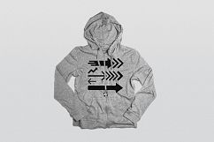 Glyph Arrows Icons Set Product Image 10