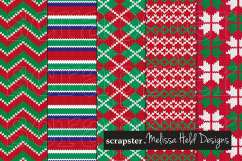 Nordic Knit Christmas Patterns Product Image 2