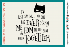 Funny Boy Superhero Quote - SVG DXF EPS PNG - clean cutfile Product Image 1