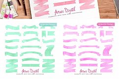 New Watercolor Textures and Graphics Bundle Product Image 13