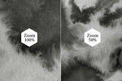 40 Black Ink Textures Product Image 3