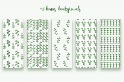Hand Drawn Floral Elements &amp; Backgrounds Product Image 4