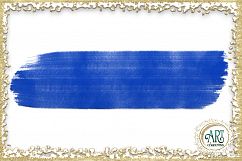 Nautical Navy Blue Brush Strokes 24 PNG - transparent background images Product Image 23