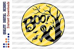 BOO svg Halloween sign svg Halloween decor Cut files svg Product Image 2