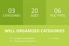 55 Computer &amp; Hardware Glyph Inverted Icons Product Image 3