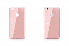 Huawei P8 Lite 2017 TPU Electroplated Case Design Mock-up Product Image 3