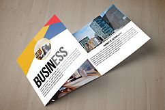 Business Agency Square Trifold Brochure Product Image 2