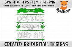 CBD Oil SVG for Silhouette, Cricut Product Image 1