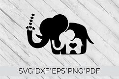 Baby Elephant SVG Cutting File  Product Image 4