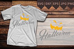 Pumpkin jack o lantern Halloween SVG instant download Product Image 1