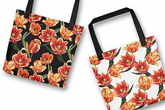 Tulip PNG watercolor flower set Product Image 7
