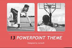 Basketball PowerPoint Template Product Image 14
