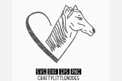 Horse Heart Clipart Product Image 1