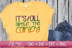 It&#039;s All About The Candy - SVG DXF EPS PNG Product Image 2