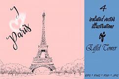 I love Paris. Vector Product Image 1