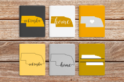 50 US States SVG File Cutting Template Bundle Product Image 4