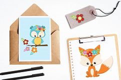 Auntumn Animals graphics and illustrations Product Image 4