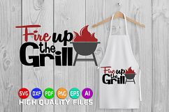 Grill prints bundle - Grill SVG - Grill cut files - Grill apron prints svg - Cricut files - Silhouette files - Printable Product Image 2