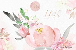 Lilith. Watercolor clipart Product Image 4