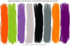 Halloween Brush Strokes Product Image 2