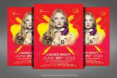 Girls Night Party Flyer Product Image 1