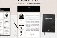 Modern Resume Template Pack - CLASSY - Professional CV &amp; Cover Letter Template for Word (A4 Format) *fully customizable* Product Image 3