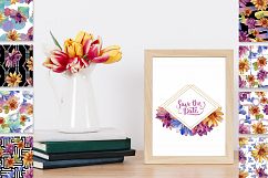 African daisy PNG watercolor design set Product Image 2