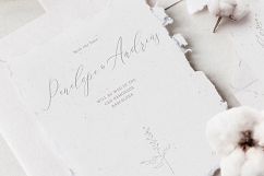 Elegant Floral Wedding Invitation Suite Product Image 2