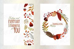 Thanksgiving Cards, Happy Thanksgiving Cards, png and vector Product Image 4