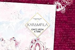 Burgundy and Rose Gold Unicorn Patterns Product Image 7