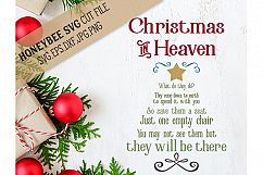 Christmas in Heaven Tree svg Product Image 1