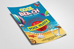 Summer Pool Party Flyer Product Image 2