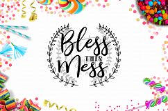 Bless This Mess SVG Product Image 1