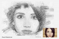 Pencil Sketch Art Photoshop Action Product Image 9