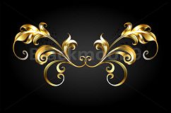 Golden Frame Scroll Product Image 1