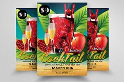 10 Summer Beach Cocktail Party Flyers Bundle Product Image 5